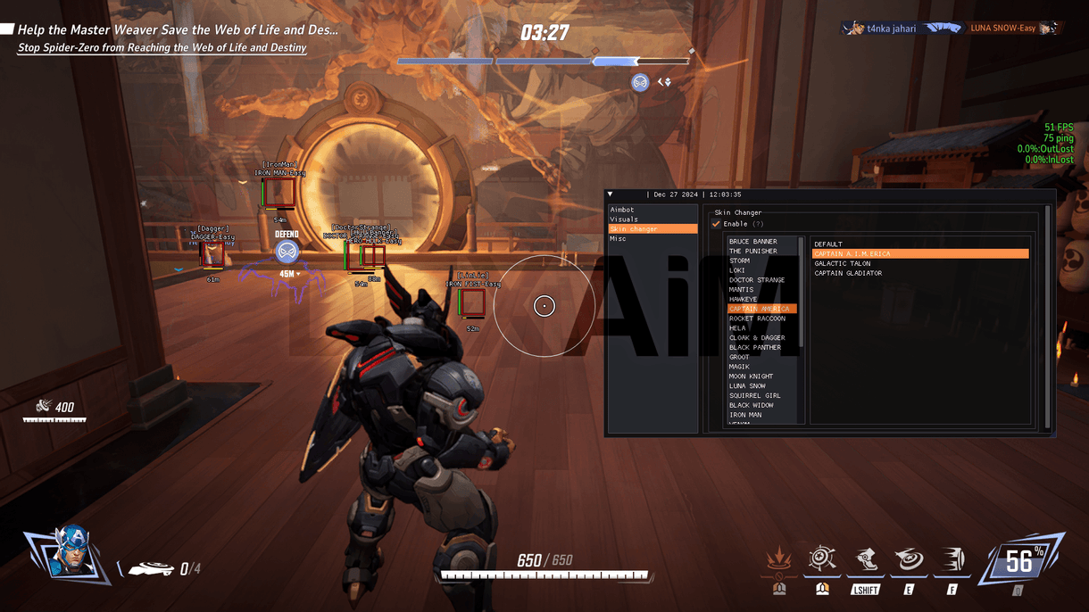 Marvel Rivals Cheats & Hacks w/ Aimbot, ESP, WallHack – DEXAiM